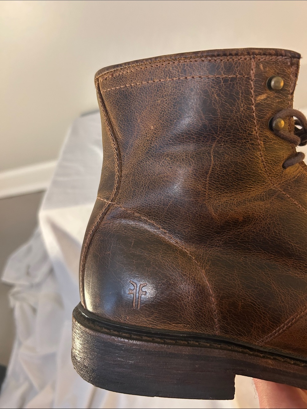 Frye James Lace-Up Boot - Picture 6 of 9